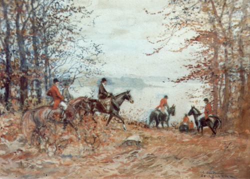 Bild Pferde im Wald von Uli Aschenborn